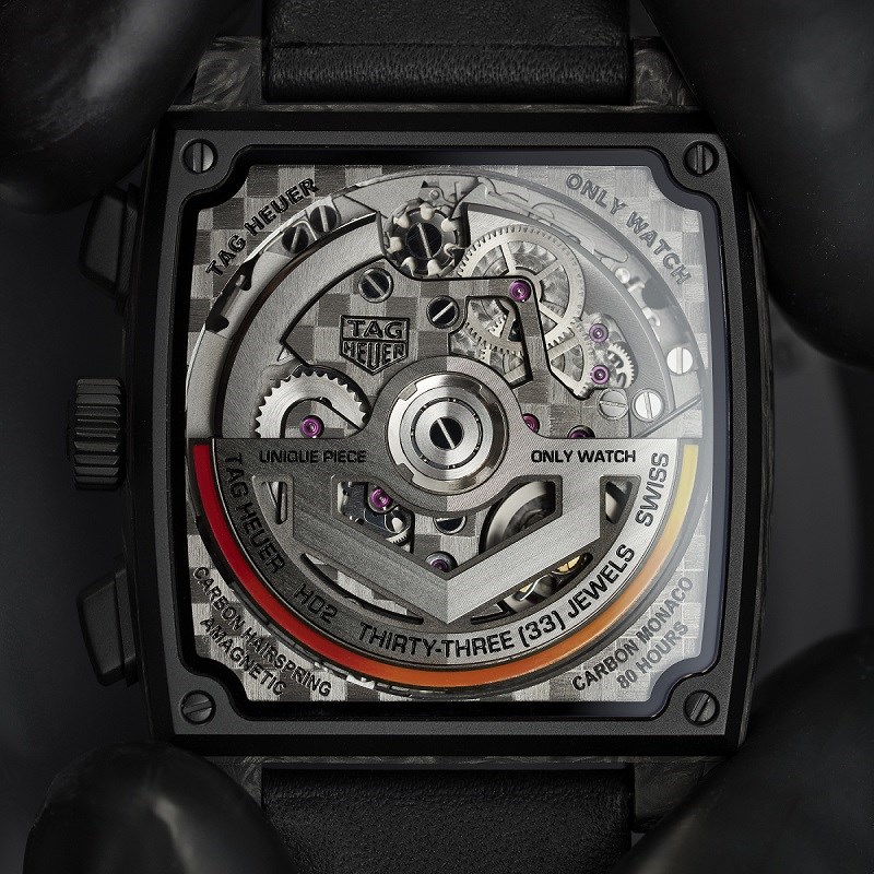 TAG HEUER泰格豪雅摩纳哥系列Only Watch碳纤维腕表_表背_副本.jpg