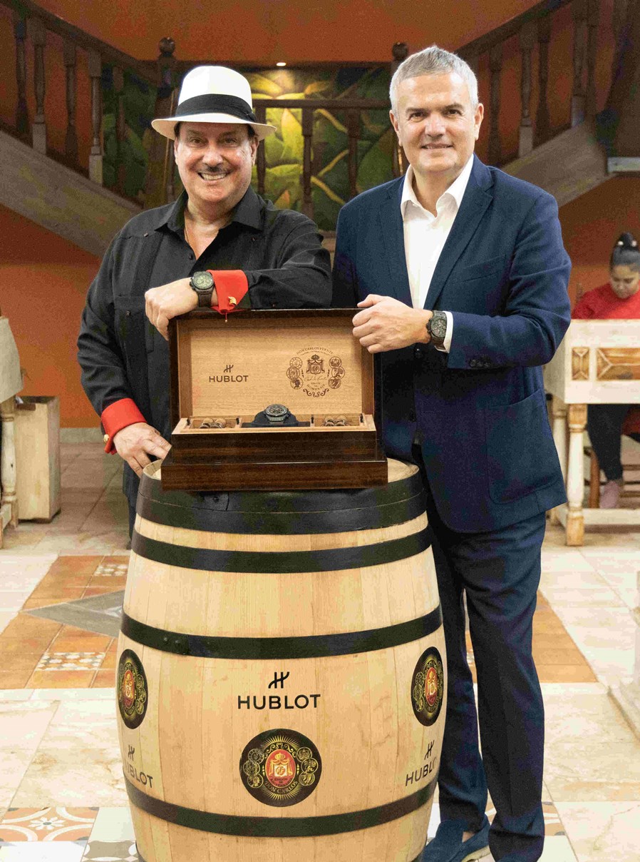 HUBLOT宇舶表CEO 里卡多·瓜达鲁普（Ricardo Guadalupe）和 阿图罗·富恩特（Arturo Fuente）_副本.jpg