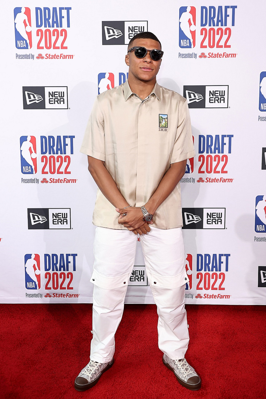 HUBLOT宇舶表品牌大使、法国知名足球运动员基利安·姆巴佩（Kylian Mbappé）佩戴Big Bang Integral一体式王金腕表.jpg