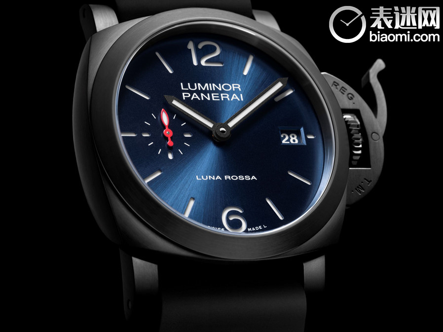 6.沛纳海Luminor Quaranta庐米诺系列Luna Rossa腕表 - 40毫米(PAM01408)_情景图.jpg