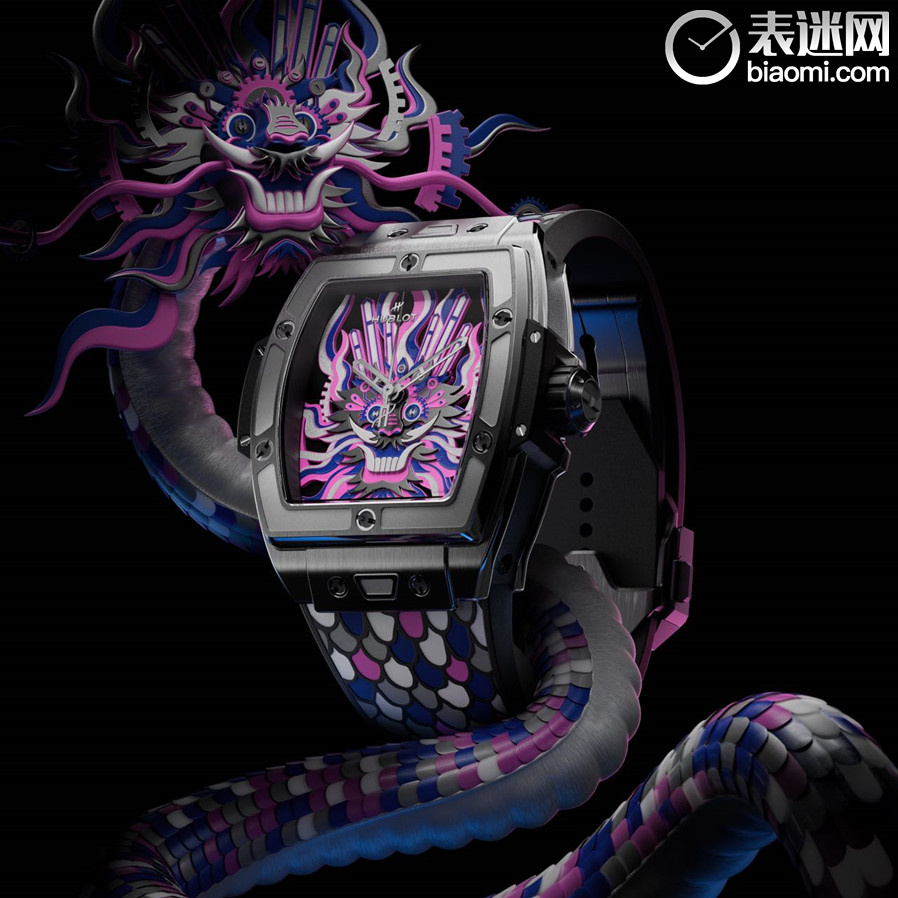 HUBLOT宇舶表BigBang灵魂甲辰龙年钛金腕表_情境图.jpg