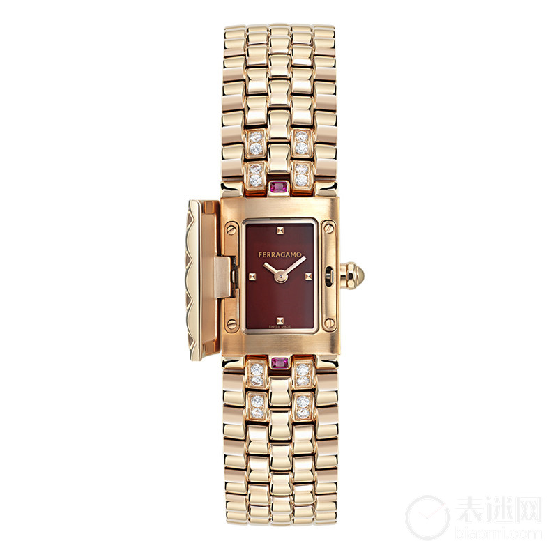 Ferragamo Secret隐形腕表红玛瑙表盘款 图1.jpg