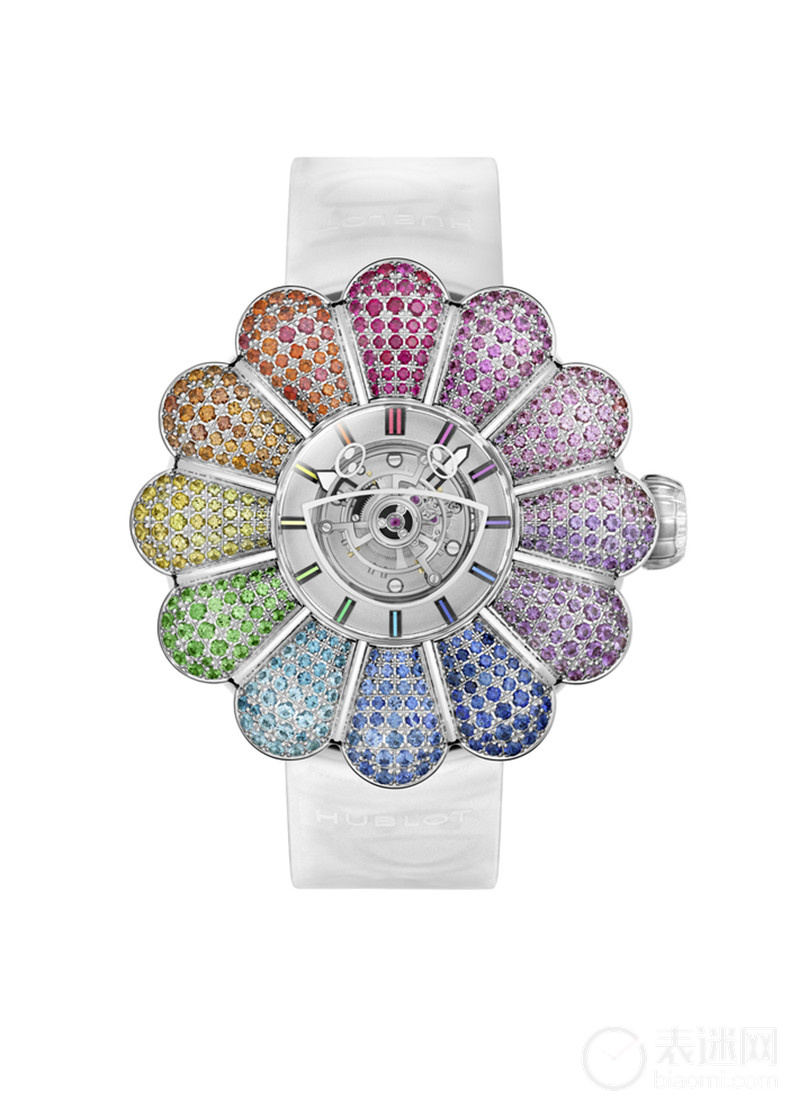 HUBLOT宇舶表MP-15村上隆陀飞轮蓝宝石彩虹腕表_白底图.jpg