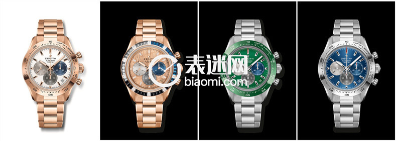 ZENITH真力时CHRONOMASTER旗舰系列运动腕表白色表盘玫瑰金款 型号：18.3101.3600_69.M3100_副本.jpg